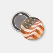 Amerikaanse vlag magneet (Voorkant / Achterkant)