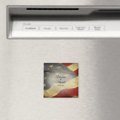 Amerikaanse vlag magneet (Insitu (Vaatwasser))