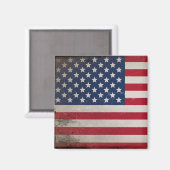  Amerikaanse vlag Magneet (Voorkant / Achterkant)