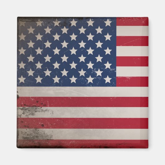  Amerikaanse vlag Magneet (Voorkant)