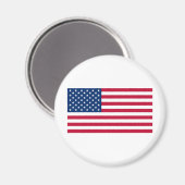 Amerikaanse vlag magneet (Voorkant / Achterkant)