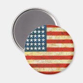 Amerikaanse vlag magneet (Voorkant / Achterkant)