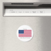 Amerikaanse vlag magneet (Insitu (Vaatwasser))