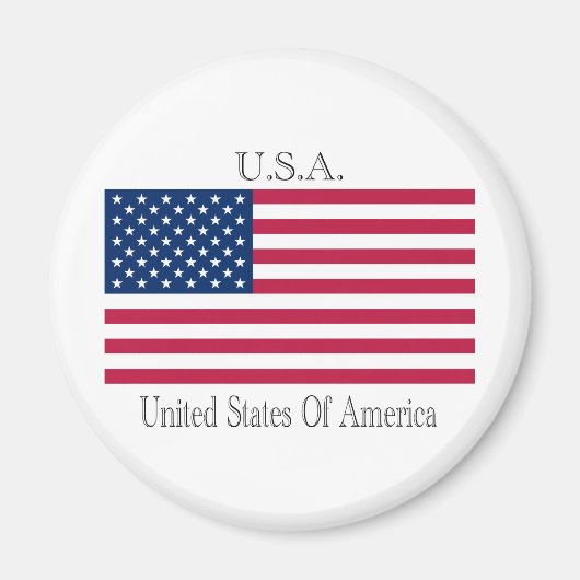 Amerikaanse vlag magneet (Voorkant)