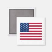 Amerikaanse vlag magneet (Voorkant / Achterkant)