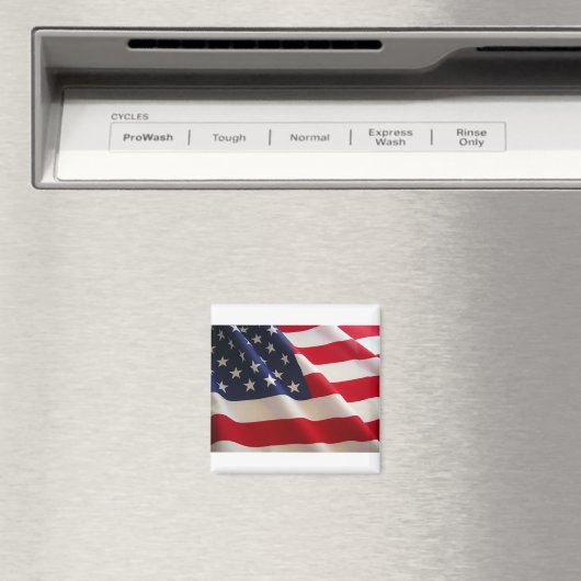 Amerikaanse vlag magneet (Insitu (Vaatwasser))