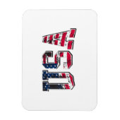 Amerikaanse  vlag magneet (Verticaal)