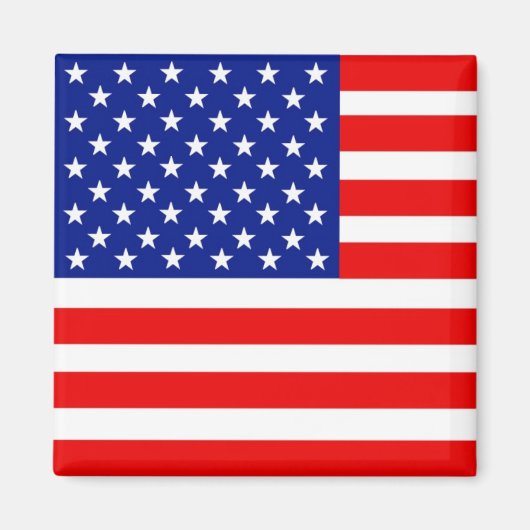 Amerikaanse vlag - magneet (Voorkant)