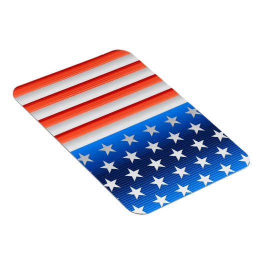 Amerikaanse vlag magneet (Rechterzijde)