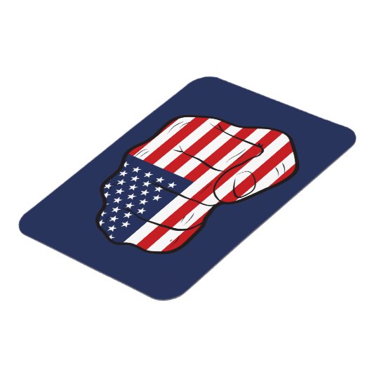 Amerikaanse vlag magneet (Linkerzijde)