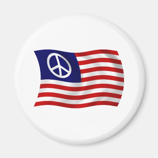 Amerikaanse vlag Magnet (Voorkant)