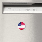 Amerikaanse vlag Magnet Gift (Insitu (Vaatwasser))