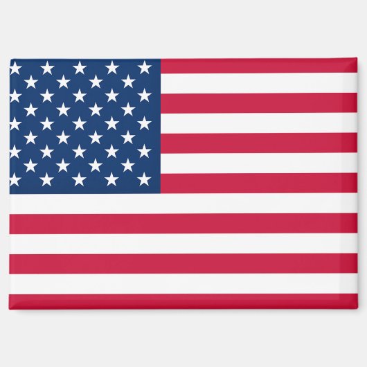 Amerikaanse Vlag Magnet USA Patriottische Gift (Voorkant)
