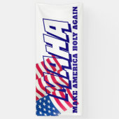 AMERIKAANSE VLAG MAKEN AMERIKA OPNIEUW SPANDOEK (Verticaal)