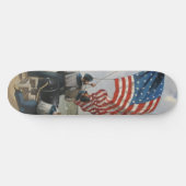 Amerikaanse Vlag Marine Schilderkunst Persoonlijk Skateboard (Horizontaal)