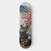 Amerikaanse Vlag Marine Schilderkunst Persoonlijk Skateboard (Voorkant)
