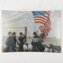 Amerikaanse Vlag Marine Schilderkunst