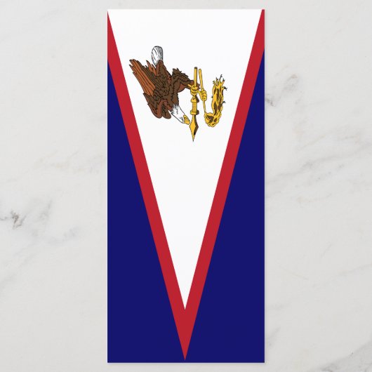 Amerikaanse vlag menu (Achterkant)