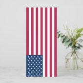 Amerikaanse vlag menu (Staand voorkant)