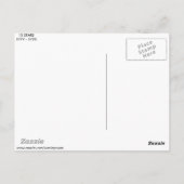 Amerikaanse vlag met 13 sterren briefkaart (Achterkant)