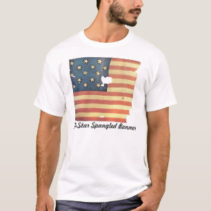 Amerikaanse vlag met 15 sterren - Star Spangled ba T-shirt