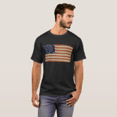 Amerikaanse vlag met 34 sterren t-shirt (Voorkant volledig)