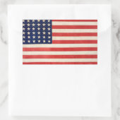 Amerikaanse vlag met 36 sterren rechthoekige sticker (Tas)