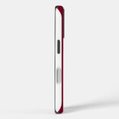 Amerikaanse vlag met aangepaste tekst Case-Mate iPhone case (Achterkant / Rechts)