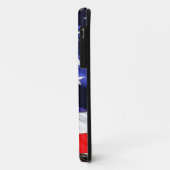 Amerikaanse vlag met adelaar Case-Mate iPhone case (Achterkant/links)