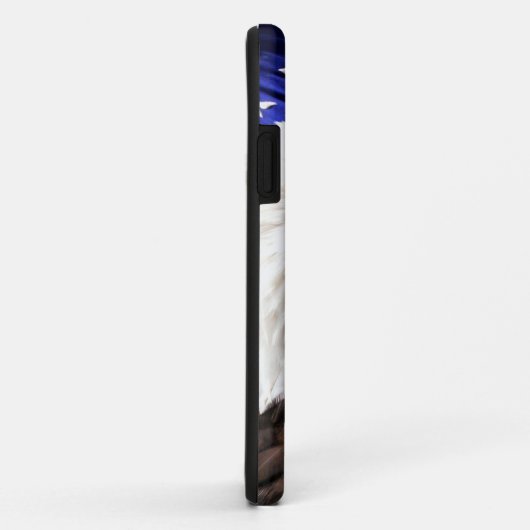 Amerikaanse vlag met adelaar Case-Mate iPhone case (Achterkant/rechts)