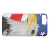 Amerikaanse vlag met Amerikaanse adelaar Case-Mate iPhone Case (Achterkant (Horizontaal))