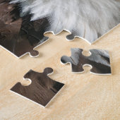  Amerikaanse vlag met Amerikaanse adelaar Legpuzzel (Zijkant)