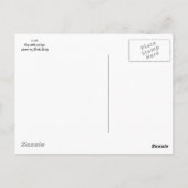 Amerikaanse vlag met briefkaart in pand (Achterkant)