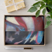 Amerikaanse vlag met Bunting Patriotic Tissuepapier (Geschenk)