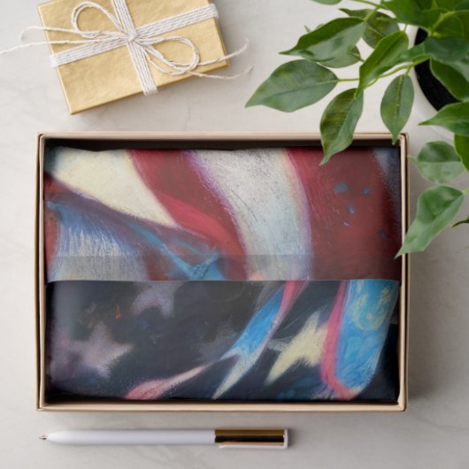 Amerikaanse vlag met Bunting Patriotic Tissuepapier (Geschenk)