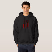 Amerikaanse vlag met draaimottenpomp hoodie (Voorkant volledig)