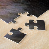 Amerikaanse vlag met een Bald Eagle Legpuzzel (Zijkant)