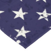 Amerikaanse vlag met een vervormd patriottisch gez tafelkleed (Gekanteld)