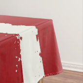 Amerikaanse vlag met een vervormd patriottisch gez tafelkleed (Voorbeeld)