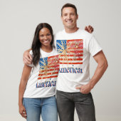 Amerikaanse vlag met Fireworks T-shirt (Unisex)