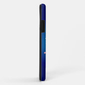 Amerikaanse vlag met Flamingo Cartoon-69681 Case-Mate iPhone Case (Achterkant/rechts)