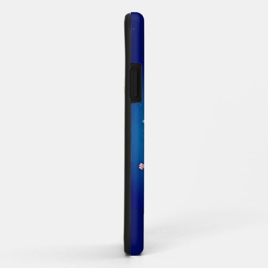 Amerikaanse vlag met Flamingo Cartoon-69681 Case-Mate iPhone Case (Achterkant/rechts)