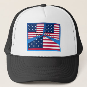 Amerikaanse vlag met Hakuna Matata: Patriottisch o Trucker Pet