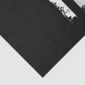 Amerikaanse vlag met konijn voor Pasen Tissuepapier (Detail)