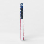 Amerikaanse vlag met kool- en patriottische vervor Case-Mate iPhone case (Achterkant/links)