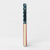 Amerikaanse vlag met kop Case-Mate iPhone case (Achterkant/links)