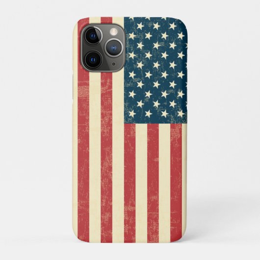 Amerikaanse vlag met kop Case-Mate iPhone case (Achterkant)