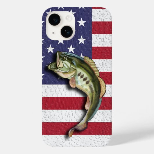 Amerikaanse vlag met patriottische vlag Vist Case-Mate iPhone Case (Achterkant)