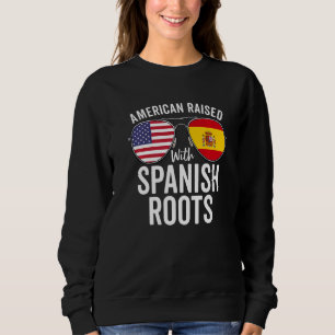 Amerikaanse vlag met Spaanse wortels VS Spanje vla Trui