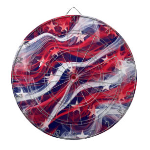 Amerikaanse vlag Metal Cage Dartboard Dartbord